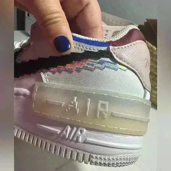 Nike Air Force 1 Low Shadow 8 Bit Barely Green - Picture 6 of 15